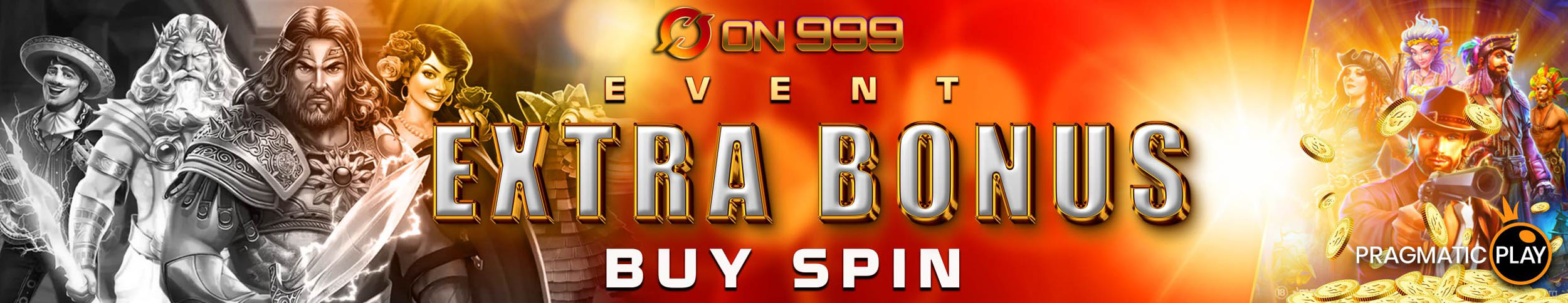 EXTRA BONUS BUYSPIN 30% ON999